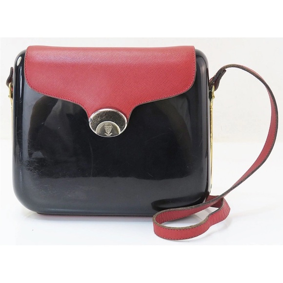 Gucci Black and Red Crossbody Bag - Picture 2 of 9